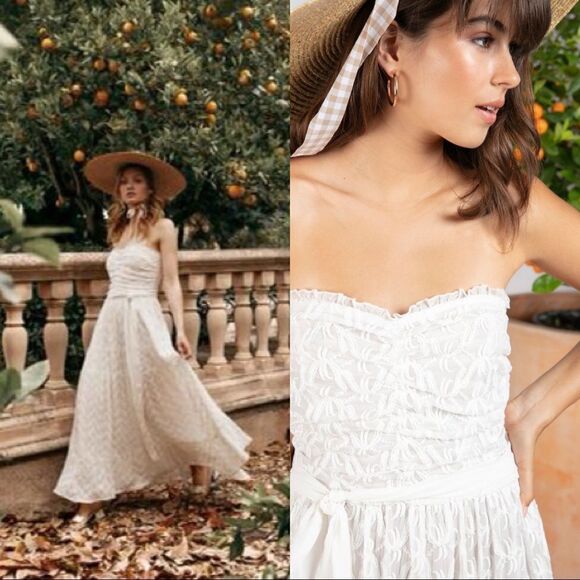 SUNDRESS Amelia Lace Maxi Dress XS/S(US4) - Picture 4 of 14